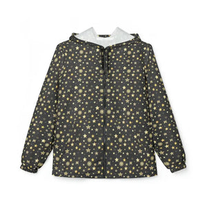 Star Pattern Windbreaker - Shine Bright Style - Dipaliz - Windbreakers