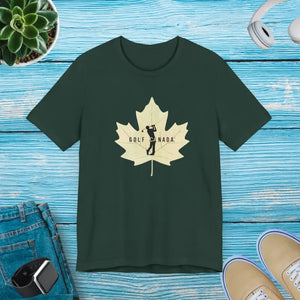 Golf Jersey Canada Maple Leaf Tee Unisex Classic Fit - Dipaliz - Forest / s - T-shirts
