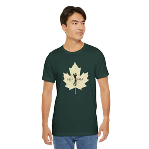 Soft Cotton Golf Jersey Canada Maple Leaf Tee - Dipaliz - T-shirts