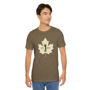 Soft Cotton Golf Jersey Canada Maple Leaf Tee - Dipaliz - T-shirts