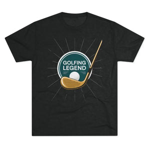 Golfing Legend Tee - Epic Perfect Gift Style - Dipaliz - s / Tri-blend Vintage Black - T-shirts
