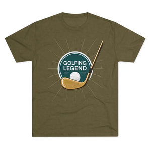 Golfing Legend Tee - Epic Perfect Gift Style - Dipaliz - s / Tri-blend Military Green - T-shirts