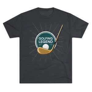 Golfing Legend Tee - Epic Perfect Gift Style - Dipaliz - s / Tri-blend Vintage Navy - T-shirts