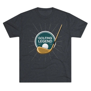 Soft Tri-blend Golfing Legend Tee - Perfect Gift - Dipaliz - T-shirts
