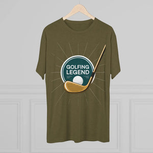 Soft Tri-blend Golfing Legend Tee - Perfect Gift - Dipaliz - T-shirts