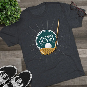 Soft Tri-blend Golfing Legend Tee - Perfect Gift - Dipaliz - T-shirts