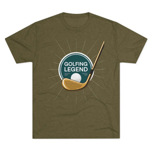 Soft Tri-blend Golfing Legend Tee - Perfect Gift - Dipaliz - T-shirts