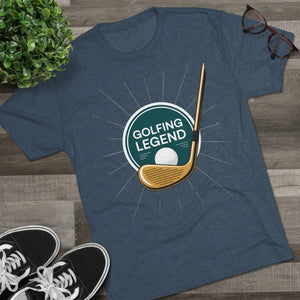 Soft Tri-blend Golfing Legend Tee - Perfect Gift - Dipaliz - T-shirts