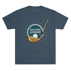 Soft Tri-blend Golfing Legend Tee - Perfect Gift - Dipaliz - T-shirts