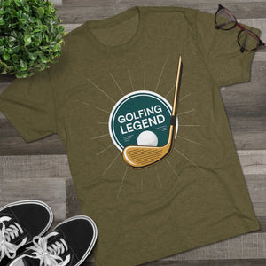Soft Tri-blend Golfing Legend Tee - Perfect Gift - Dipaliz - T-shirts