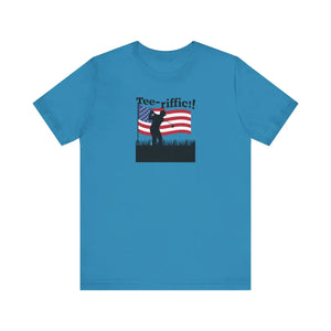 Tee-riffic Unisex Jersey - 4th of July Golfing Tee - Dipaliz - T-shirts
