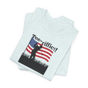 Tee-riffic Unisex Jersey - 4th of July Golfing Tee - Dipaliz - T-shirts