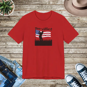 Tee-riffic Unisex Jersey - 4th of July Golfing Tee - Dipaliz - T-shirts