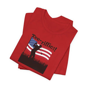 Tee-riffic Unisex Jersey - 4th of July Golfing Tee - Dipaliz - T-shirts