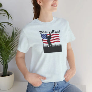 Tee-riffic Unisex Jersey - 4th of July Golfing Tee - Dipaliz - T-shirts
