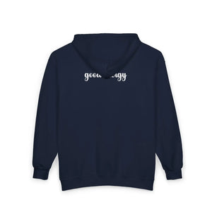Soft Good Energy Hoodie - Embroidered Minimal Fleece - Dipaliz - Hoodies - s