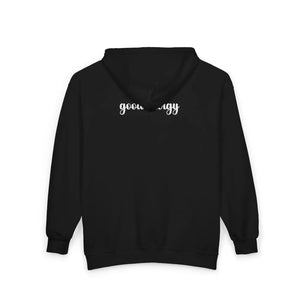 Soft Good Energy Hoodie - Embroidered Minimal Fleece - Dipaliz - Hoodies - s