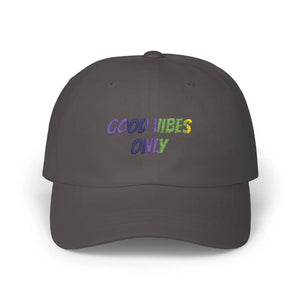 Good Vibes Dad Cap Classic White Baseball Hat - Dipaliz - Hats
