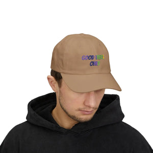 Good Vibes Dad Cap Classic White Baseball Hat - Dipaliz - Hats