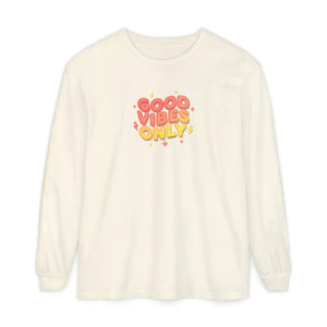 Good Vibes Only Long Sleeve Tee - T-shirts