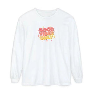 Good Vibes Only Long Sleeve Tee - T-shirts