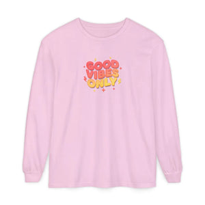 Good Vibes Only Long Sleeve Tee - T-shirts