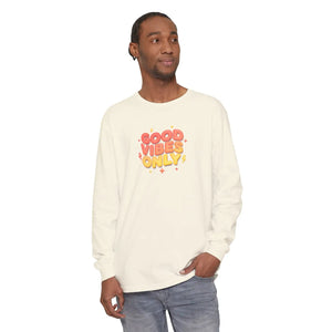 Good Vibes Only Long Sleeve Tee - T-shirts