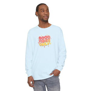 Good Vibes Only Long Sleeve Tee - T-shirts