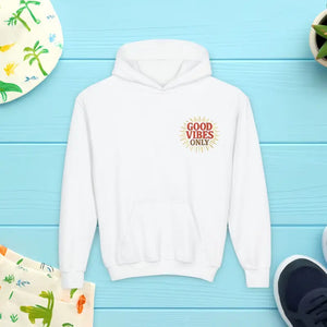 Youth Hoodie - Summer Camp Apparel Instant Good Vibes - Dipaliz - White / s - Hoodies