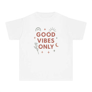 Good Vibes Youth Tee - Combed Ring Spun Cotton - Dipaliz - T-shirts