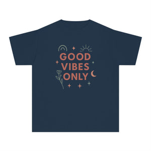 Good Vibes Youth Tee - Combed Ring Spun Cotton - Dipaliz - T-shirts