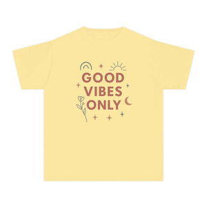 Good Vibes Youth Tee - Combed Ring Spun Cotton - Dipaliz - T-shirts