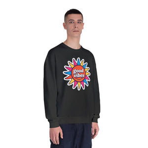Good Vibes Sun Crewneck Sweatshirt - Sweatshirts