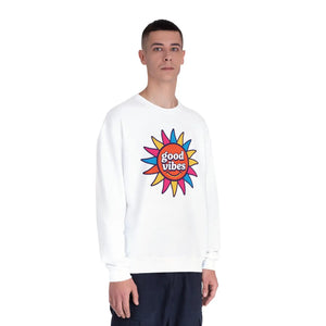 Good Vibes Sun Crewneck Sweatshirt - Sweatshirts