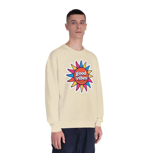 Good Vibes Sun Crewneck Sweatshirt - Sweatshirts