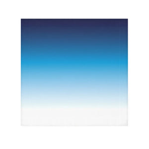 Gradient Blue Face Towel – 13x13 Cotton Cloth - Dipaliz - Washcloths