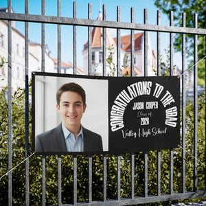 Custom Graduation Photo Vinyl Banner Printed Graphics - Dipaliz - Banners