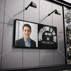Custom Graduation Photo Vinyl Banner Printed Graphics - Dipaliz - Banners