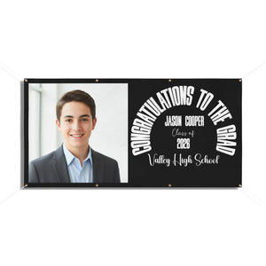 Custom Graduation Photo Vinyl Banner Printed Graphics - Dipaliz - Banners