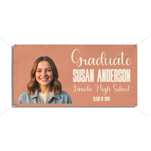 Custom Graduation Photo Vinyl – Class of 2025 - Dipaliz - Banners