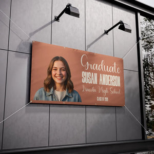 Custom Graduation Photo Vinyl – Class of 2025 - Dipaliz - Banners