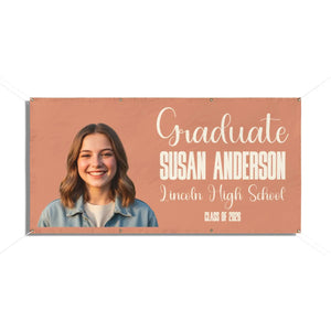 Custom Graduation Photo Vinyl – Class of 2025 - Dipaliz - Banners