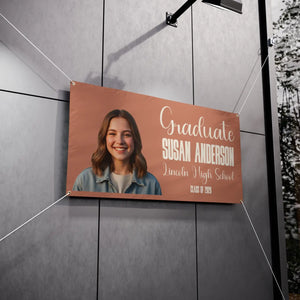 Custom Graduation Photo Vinyl – Class of 2025 - Dipaliz - Banners