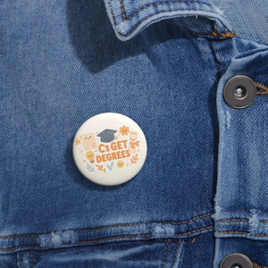 Quirky Graduation Pin - Unique School Pins - Dipaliz - Pinback Buttons