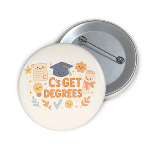 Quirky Graduation Pin - Unique School Pins - Dipaliz - Pinback Buttons