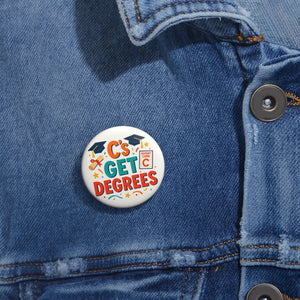 Vibrant Graduation Pin Buttons - School Spirit - Dipaliz - Pinback