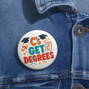 Vibrant Graduation Pin Buttons - School Spirit - Dipaliz - Pinback