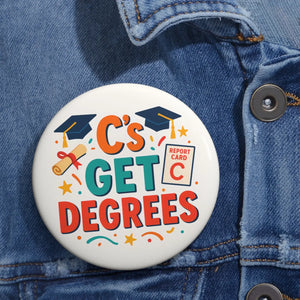 Vibrant Graduation Pin Buttons - School Spirit - Dipaliz - Pinback