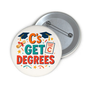 Vibrant Graduation Pin Buttons - School Spirit - Dipaliz - Pinback