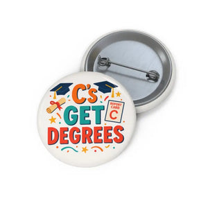 Graduation Pin Buttons - Vibrant School Spirit Celebratory - Dipaliz - Pinback